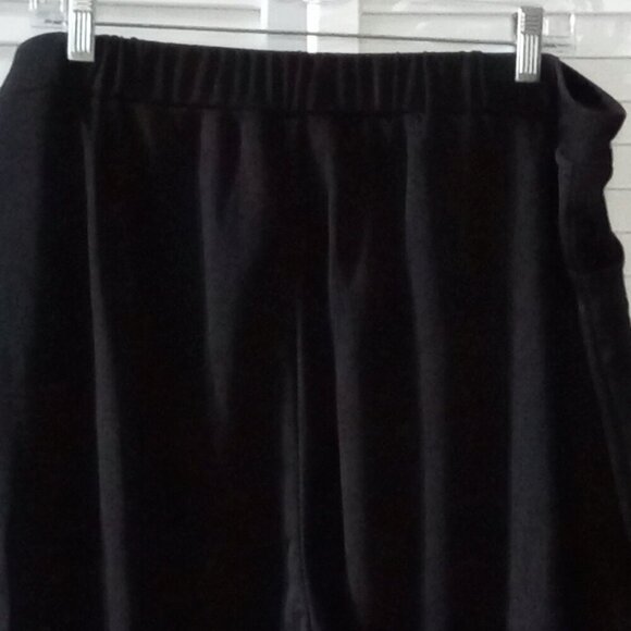 NWT-Comfortable Black High Waist Slacks -Size 26 - Picture 3 of 6